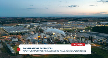 Dichiarazione energivori: apertura portale per accedere alle agevolazioni
