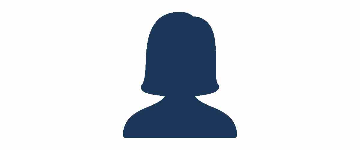 Icona grafica di una donna, rappresentazione di utente o team.